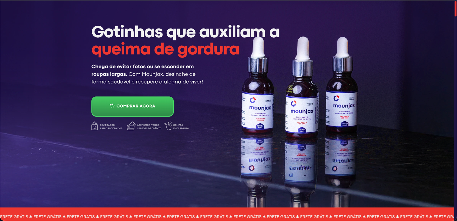 Informações sobre cookies Mounjax